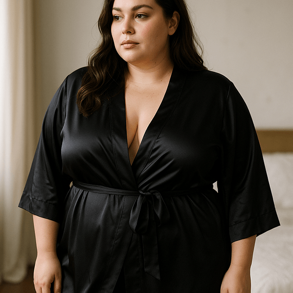 plus size silk robe plus size silk robe